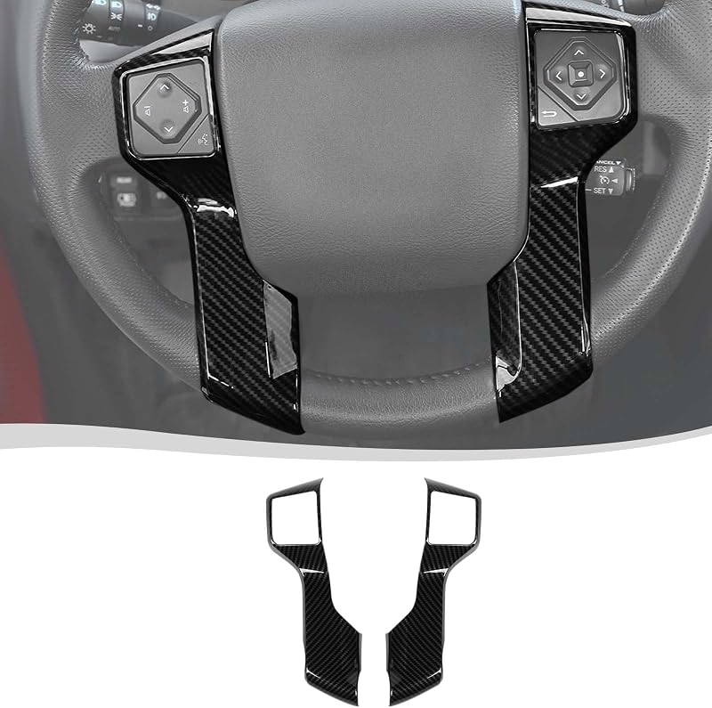 Funda volante 4Runner Tacoma Tundra 10-21 fibra carbono negro