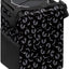 Bote basura auto tapa plegable negro gris reutiliz.