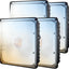 4 Luces LED Toldo 100W 5000K para Gasolinera