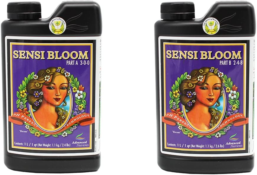 Parte AB pH Perfect Sensi Bloom 1l Marrón 2uds