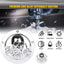 Tapa distribuidor 3D calavera 5 agujeros Harley Softail