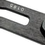 Gancho remolque trasero universal anodizado aluminio negro