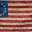 Bandera Betsy Ross 3x5ft poliéster estrellas rayas