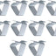 Clips acero inox para ventanas RV puerta garage 10 Uds