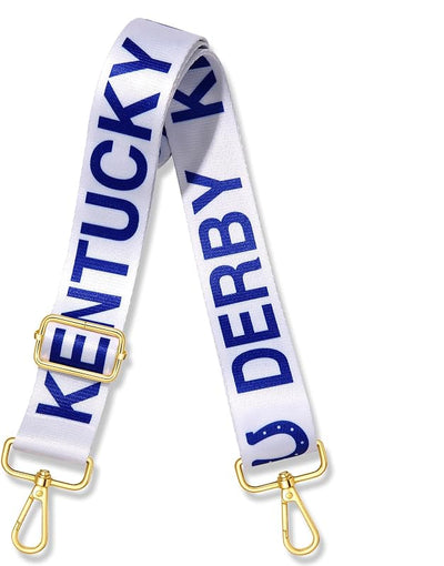 Correa ajustable para bolso Derby de Kentucky Azul