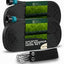 Manguera riego goteo 100ft 2x50ft con estacas acero