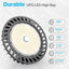 4 Luces LED UFO 250W 5000K 1-10V 5pulg UL