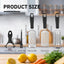 Set 5 Ralladores Queso Acero Inox para Parmesano Jengibre Ajo