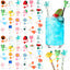 50 fundas silicona popote reutilizables 25 patrones