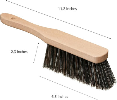 Escoba mano 11.2pulg cepillo suave polvo madera
