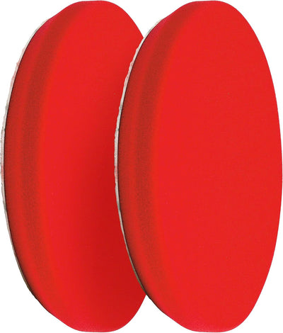 2 Pzas Almohadillas Cera Espuma Roja para Pulido Coche