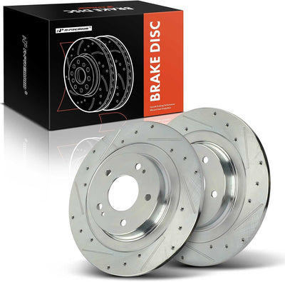 Rotores freno disco traseros comp Outlander 14-23 Eclipse Cross 18-20