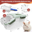 Kit baño arena chinchilla con taza y pala verde