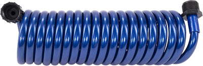 Manguera marina espiral 3/8pulg x15ft resistente salina