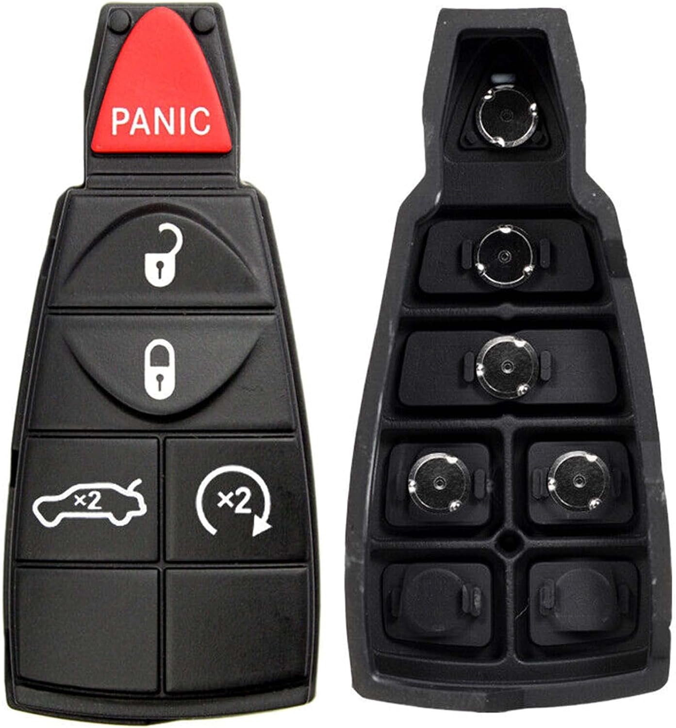 Llave repuesto comp Fobik Chrysler Dodge Jeep