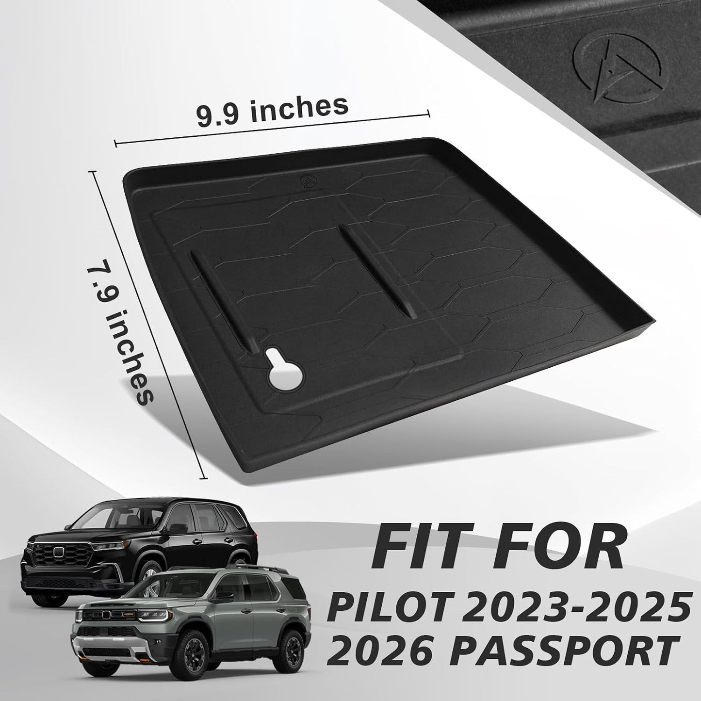 Alfombrilla antiderrap consola central Honda Pilot 23-26