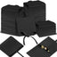 80 Pzas Bolsas Microfibra para Joyería 8x8cm con Laços