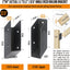 Soportes barandilla acero inox 2x4 4 pares