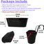 Maceta riel metal negro 10uds estilo bohemio