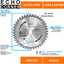 Hojas sierra circular 4.5pulg 3/8pulg 40 dientes pack 3