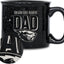 Taza fogata grabada NCAA Dad 12oz