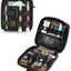 Bolsa táctica EDC 500D con 2 clips Molle negro