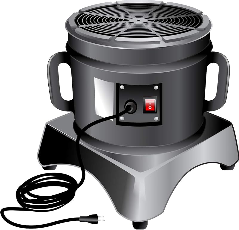 Ventilador inflable tubo 12pulg hombre