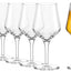 Set 6 vasos cristal tulipán 13oz elegantes para pils