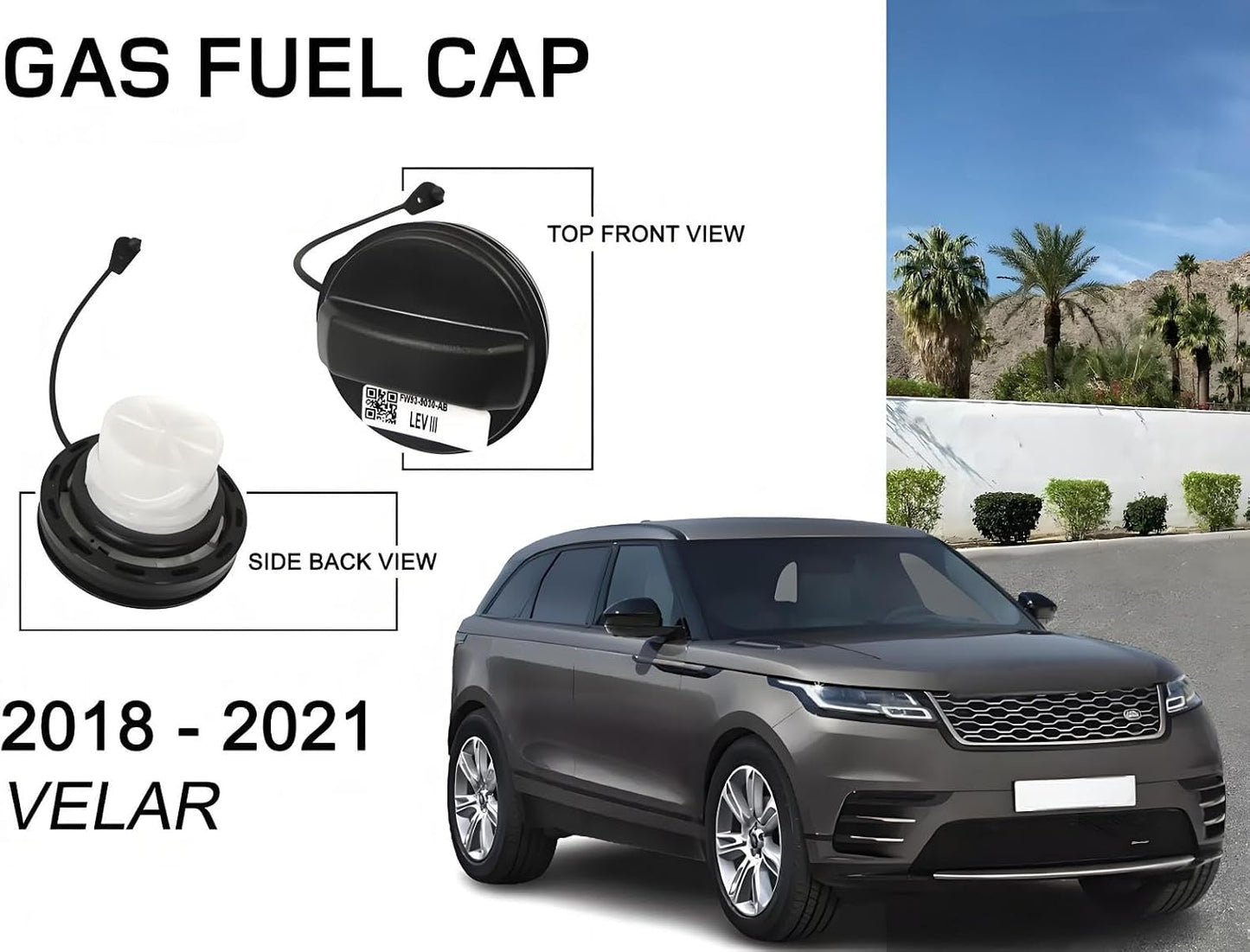Tapa combustible Range Rover Sport Evoque 14-21