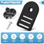 Kit fijación tubo cubierta solar piscina 24 soportes
