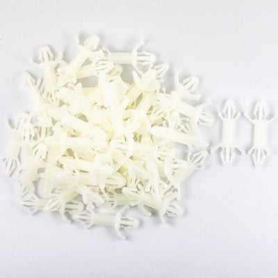 Soporte PCB doble cabeza nylon 12.7mm pack 50