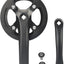 Set bielas bicicleta montaña 6.693" acero 38/40T/42T