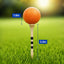 20 Pelotas Golf Espuma 1.614pulg Diseño Vuelo Limitado