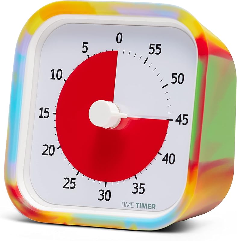 Reloj visual para aula niños y estudio en casa