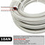 Manguera combustible acero inox 16ft color plateado