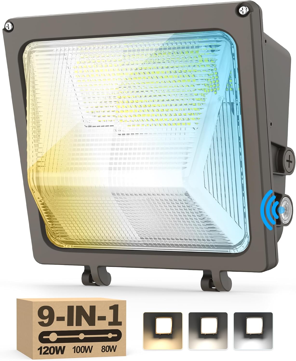 Luz LED pared IP65 atenuación 3000-5000 K