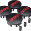 Tapas cubo rueda 2.5pulg emblema 3D Dodge Charger