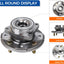 2 Uds cubo rueda delantera kit rodamientos Honda Accord