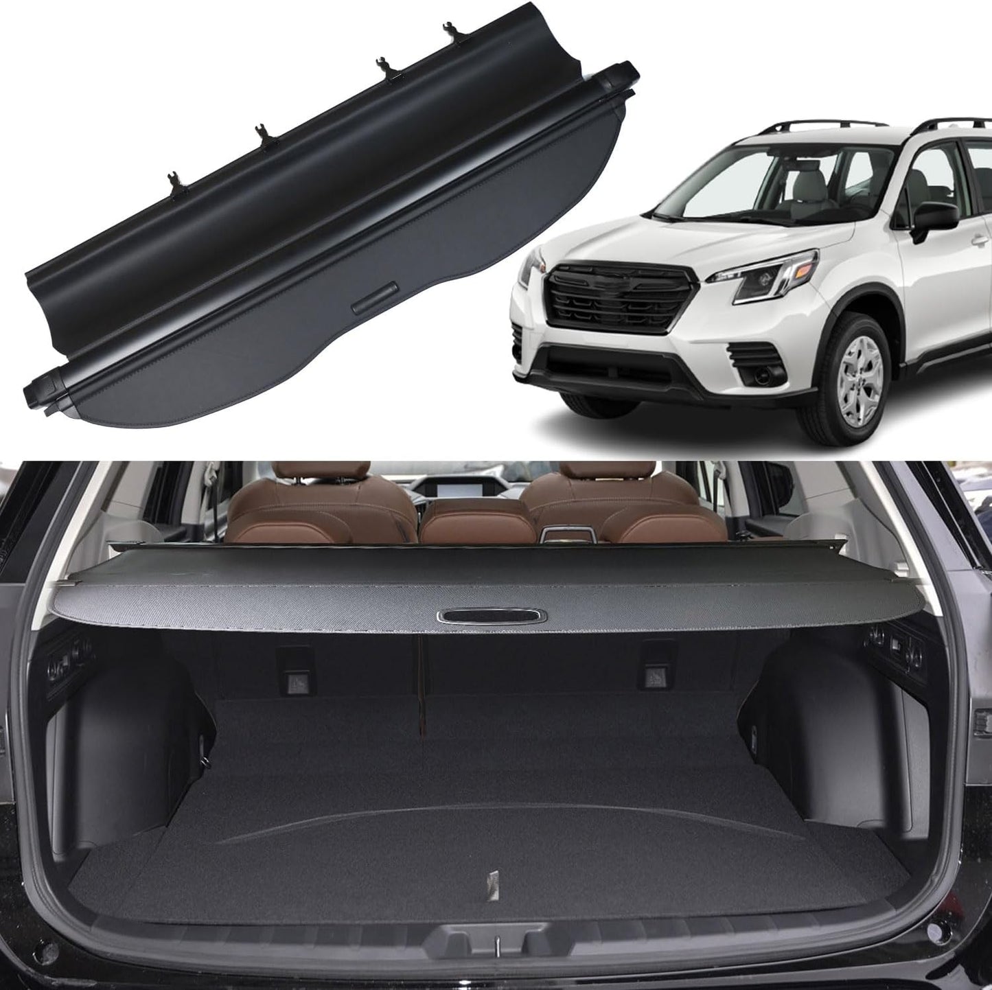 Cubierta maletero Subaru Forester proteccion solar