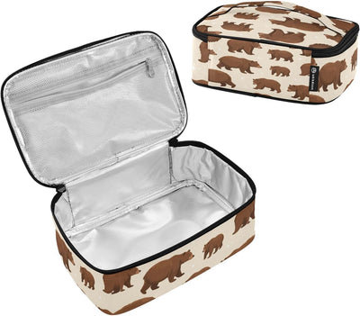 Bolsa almuerzo aislada reutiliz. para niños y adultos