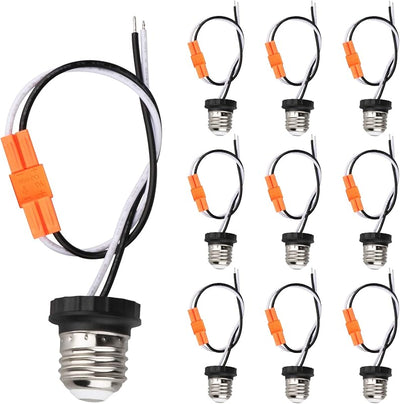 Adaptador E26 para bombillas LED paquete 10