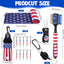 Kit 15 Accesorios Golf Bandera Toalla Bolsa Pelota Divot