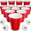 Set beber Yard Pong 24 tazas gigantes 4 bolas
