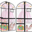 8 Bolsas PVC transparente para disfraces 40" con 3 bolsillos