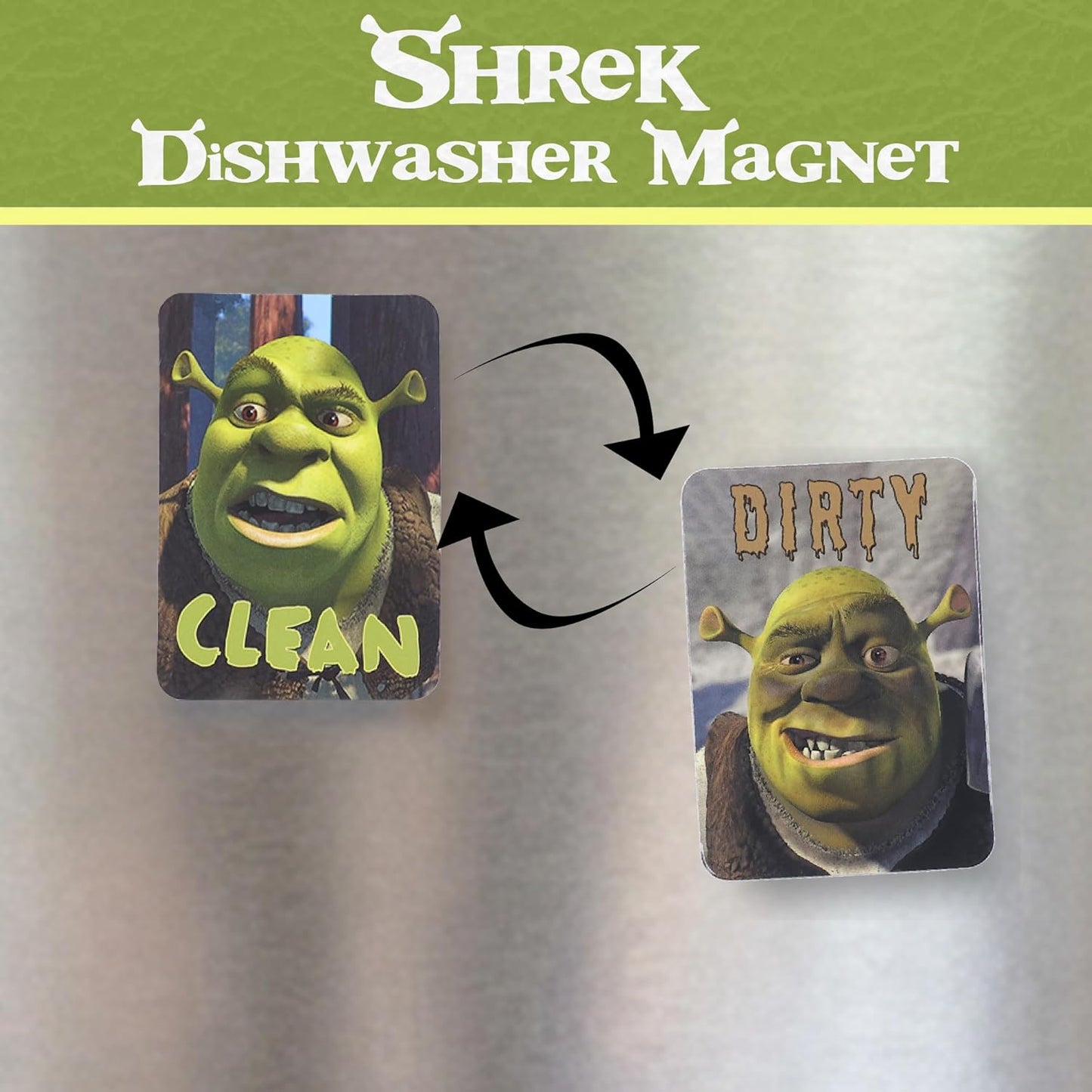 Imán lavavajillas Shrek