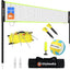 Set voleibol portátil con poste ajustable y bolsa