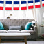 30 Banderines Francia 32ft Pancarta Decorativa
