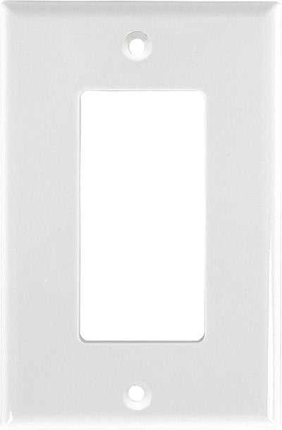 Cubierta placa pared basculante 3.1x4.9" blanco