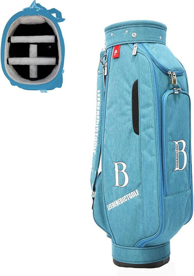 Bolsa golf impermeable 6 bolsillos correas ajustables