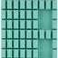 Estante para reglas 13x5x1 color verde menta